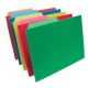 Folder Tamaño Carta Pendaflex Multicolor Doble Tonalidad 25 piezas