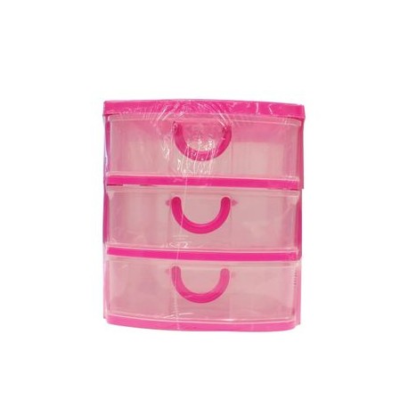Mini Cajonera OfficeMax para Escritorio 3 Niveles Varios Colores 1 pza