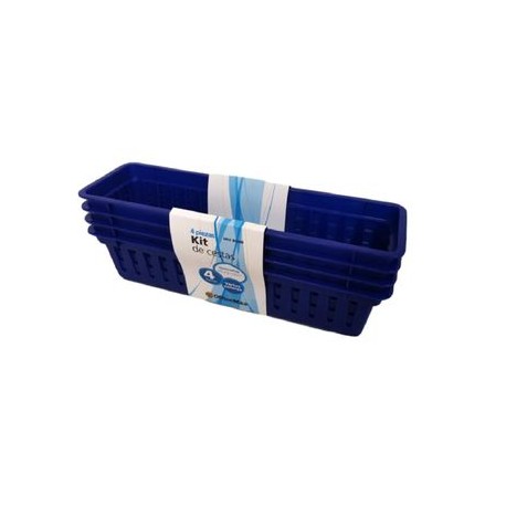 Cestas OfficeMax Varios Colores 4 pzas