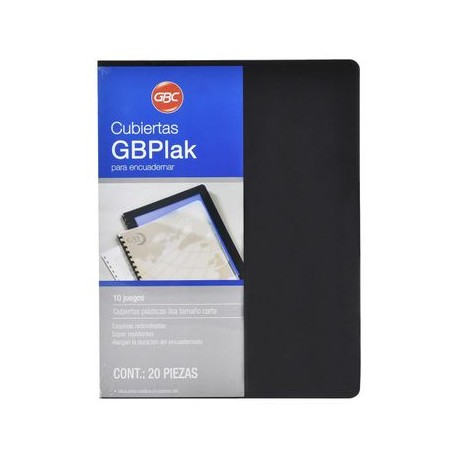 Cubierta GBC Carta Liso Ng 20p