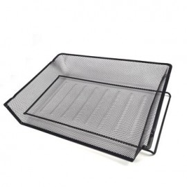 Porta Hojas para Escritorio Sigel Mesh Gris