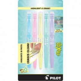 Marcatextos Borrable Pilot Frixion Light Pastel 5 piezas