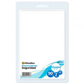 Hologramas Redondos de Seguridad 15mm OfficeMax 90 etiquetas