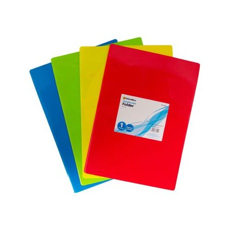 Folder Tamaño Carta Polipropileno 4 divisiones Officemax Varios Colores 1 pieza