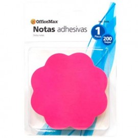 Notas Adhesivas Flor Neón OfficeMax 200 hojas