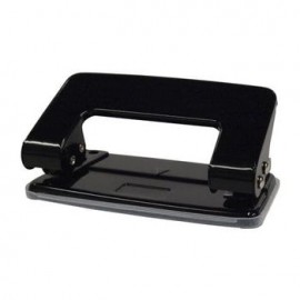 Perforadora de 2 Orificios Capacidad 8 Hojas Negro