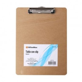 Tabla Sujetadocumentos Tamaño Carta OfficeMax Madera