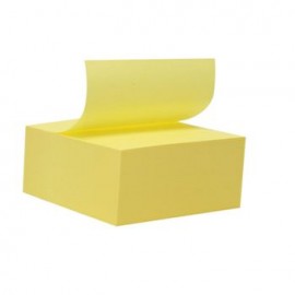 Notas Adhesivas Amarillas OfficeMax 400 hojas 7.6x7.6cm