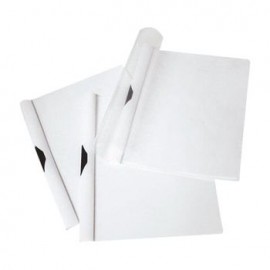 Folder Portadocumentos Con Clip Deslizable Azul 5Pza Omx