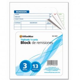 Remision Triplicado 1/4 39Juegos Omx