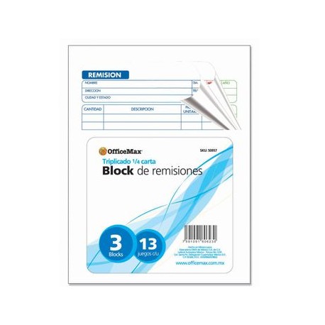 Remision Triplicado 1/4 39Juegos Omx