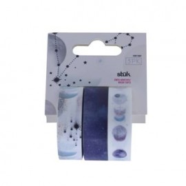 Cintas Washi Stuk Moon 3 piezas