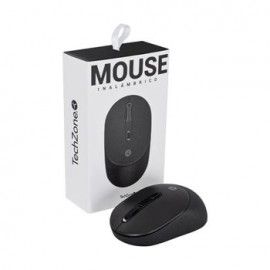 Mouse Techzone TZMOUG201 Inalámbrico Negro