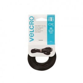 Correa Velro One Wrap 20 .3x1.2cm 25 piezas negro