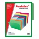 Folder Tamaño Carta Pendaflex Verde Doble Tonalidad 25 piezas