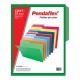 Folder Tamaño Carta Pendaflex Verde Doble Tonalidad 25 piezas