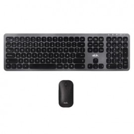 Combo Mouse y Teclado Inalámbricos Stuk Negro