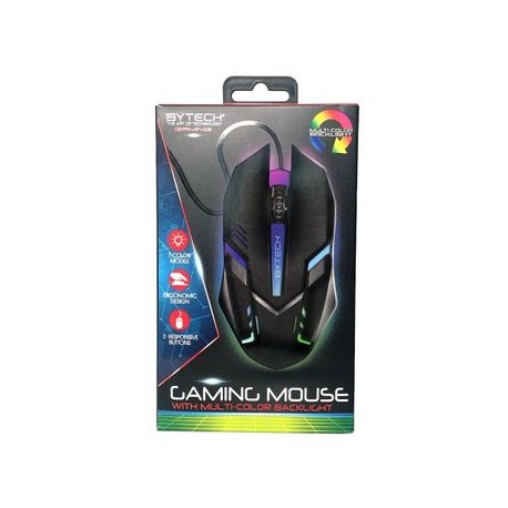 Mouse Gaming Bytech DPI Negro