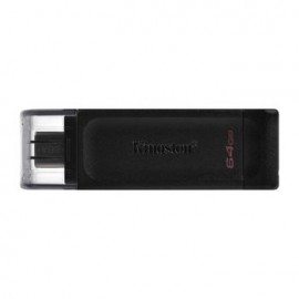 Memoria USB-C Kingston DataTraveler 70 64GB 3.2 Negro