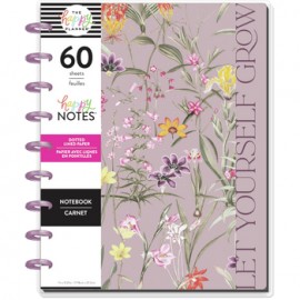 Cuaderno Clásico Rayado The Happy Planner Fresh Botanicals 60 hojas