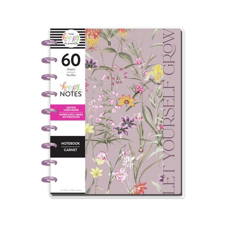 Cuaderno Clásico Rayado The Happy Planner Fresh Botanicals 60 hojas