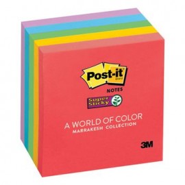 Post-It Notas Super Sticky 3x3" 4 Blocks de 90 hojas