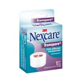 Cinta Transpore Nexcare Trnasparente 2.5cm x 9.1m