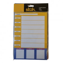 Planner Semanal Stuk Good Daisy Amarillo