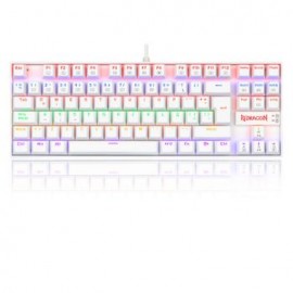 Teclado Gamer Redragon Kumara Mecánico Blanco