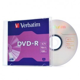 DVD+R Verbatim 4.7GB 16X 120Min