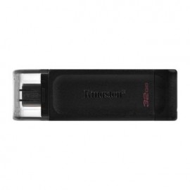Memoria USB-C Kingston DataTraveler 70 32GB 3.2 Negro