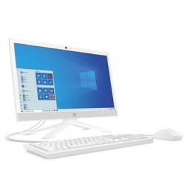 Computadora All in One HP 21-B0013la RAM 4GB DD 1TB Celeron W11 20.7" Blanca