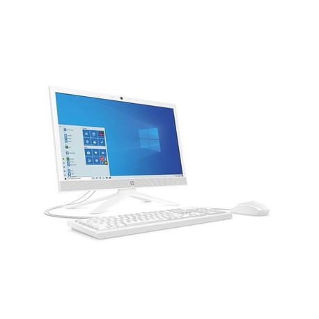 Computadora All in One HP 21-B0013la RAM 4GB DD 1TB Celeron W11 20.7" Blanca