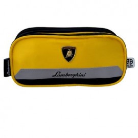 Lapicera American Bags Lamborghini Negro con Amarillo