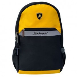 Mochila Primaria American Bags Lamborghini Negro con Amarillo